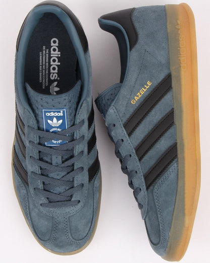 Adidas Gazelle Indoor Trainers Grey Black