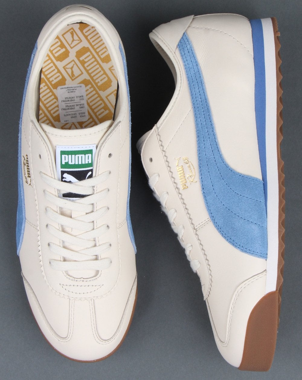 Puma Roma 68 Og Trainer Whisper White - blue