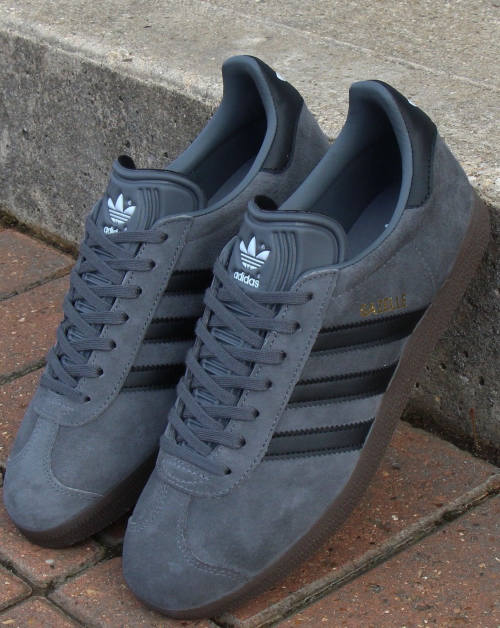 Adidas Gazelle Trainers Grey/black