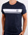 Sergio Tacchini Masters T Shirt Navy/White