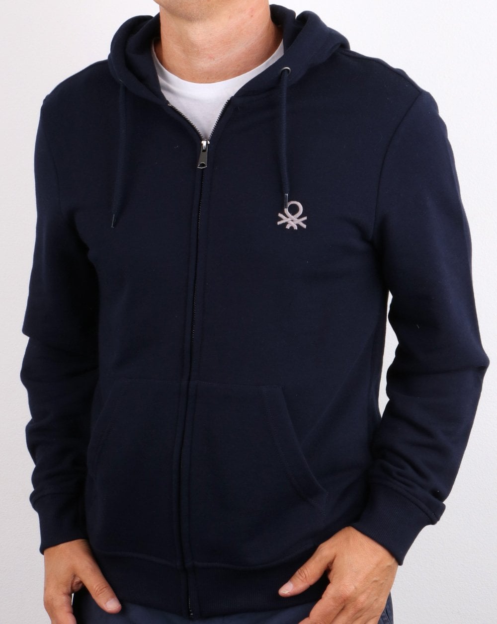 Benetton Hoodie Navy