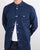 Pretty Green Creed Overshirt Navy