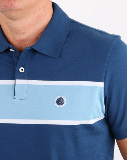Pretty Green Lloyd Polo Shirt Blue