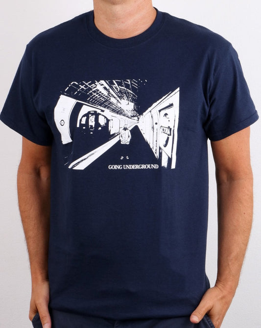 80s Casual Classics Going Underground T-shirt Navy