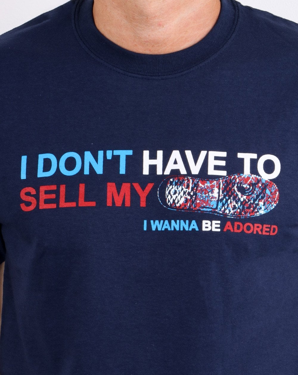 80s Casual Classics Sell My Soul T-shirt Navy