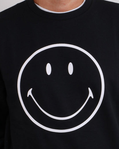 Ellesse Smiley Sweatshirt Black