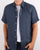 Benetton Short Sleeve Shirt Navy
