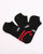 Ellesse Melna 3 Pack Trainer Liner Black