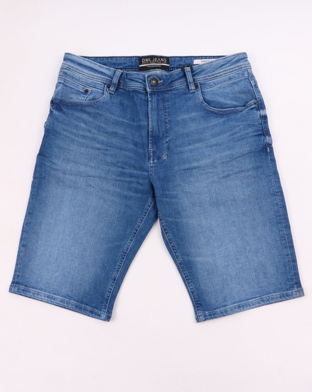 Denim Shorts Mid Wash
