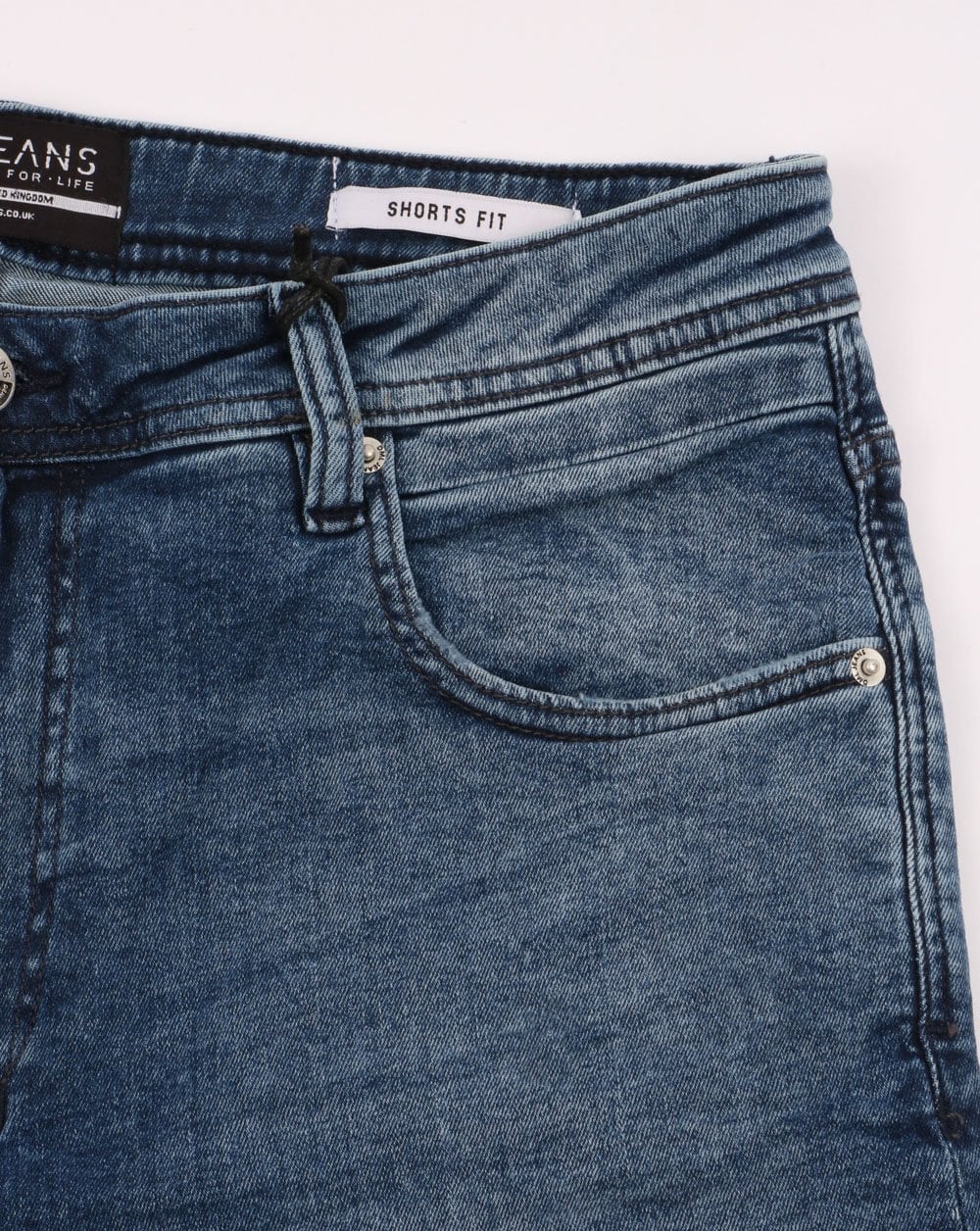 Denim Shorts Dark Wash