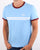 Sergio Tacchini Supermac T-shirt Sky Blue / Claret