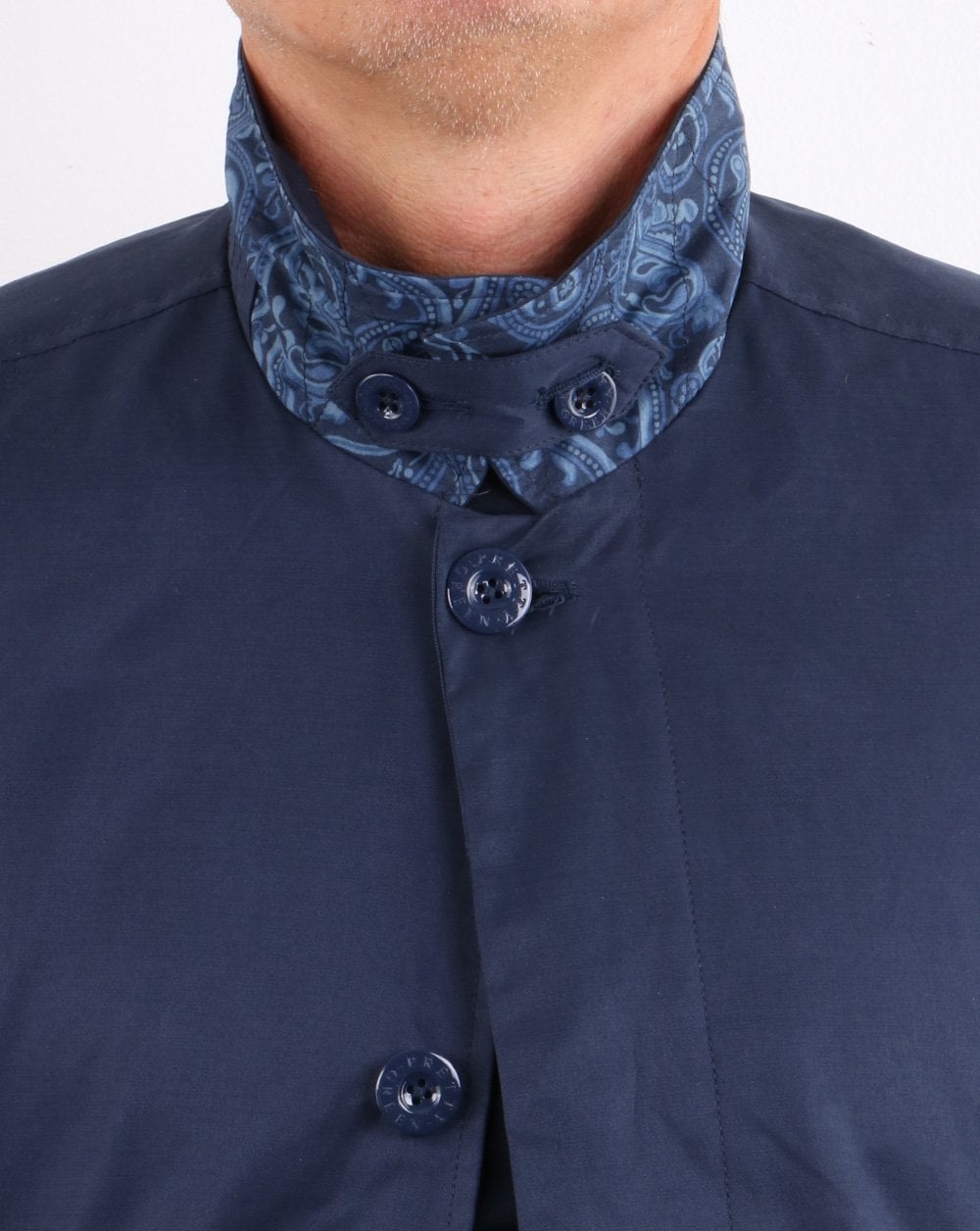 Pretty Green Langley Mac Navy