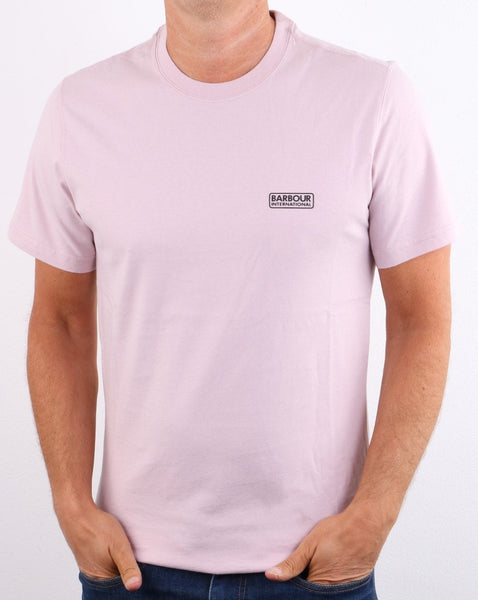 Barbour International Small Logo T-shirt Dust Pink