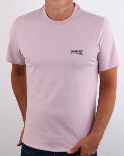 Barbour International Small Logo T-shirt Dust Pink