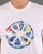 80s Casuals - Jackson Roses No.5 T-shirt White