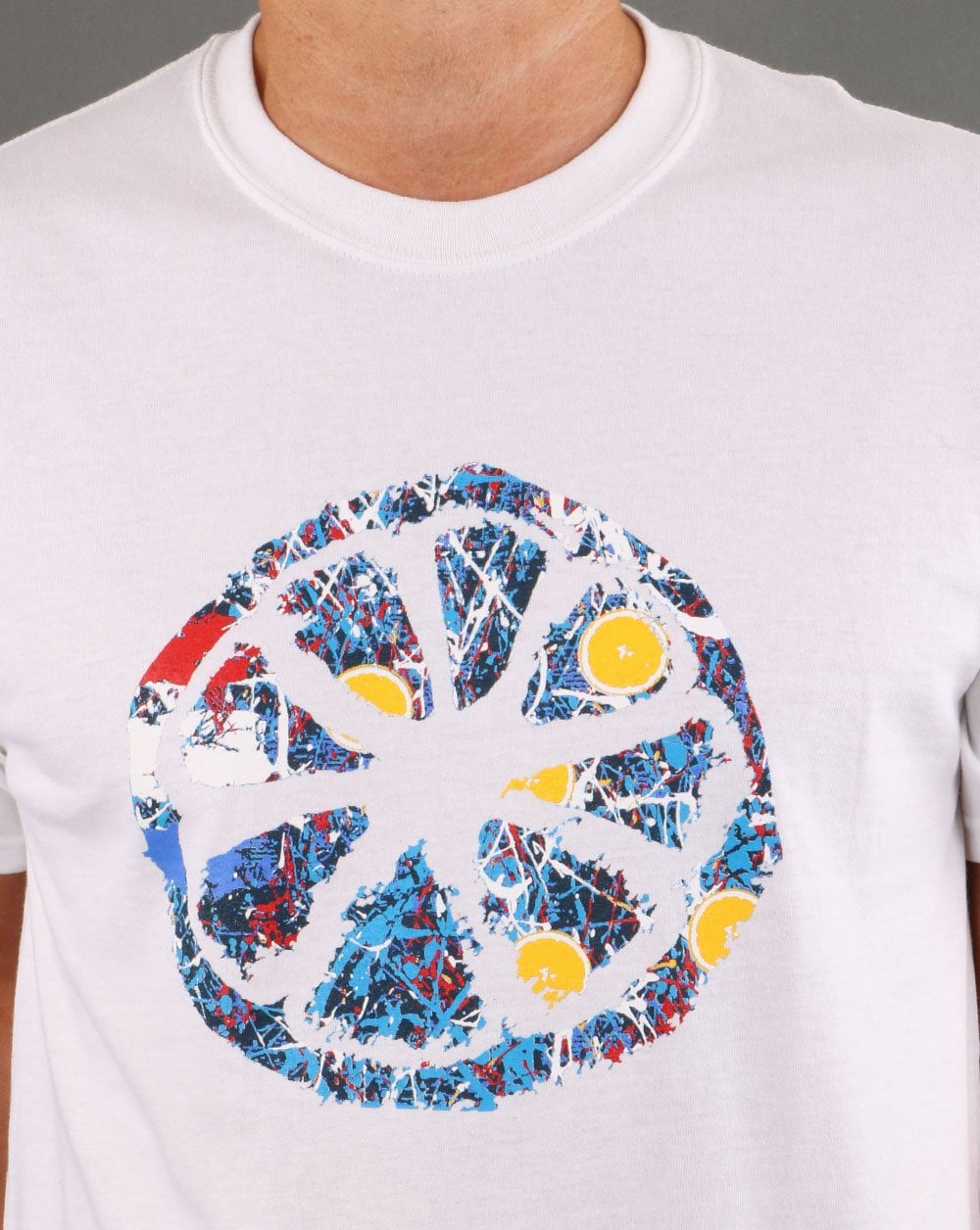 80s Casuals - Jackson Roses No.5 T-shirt White