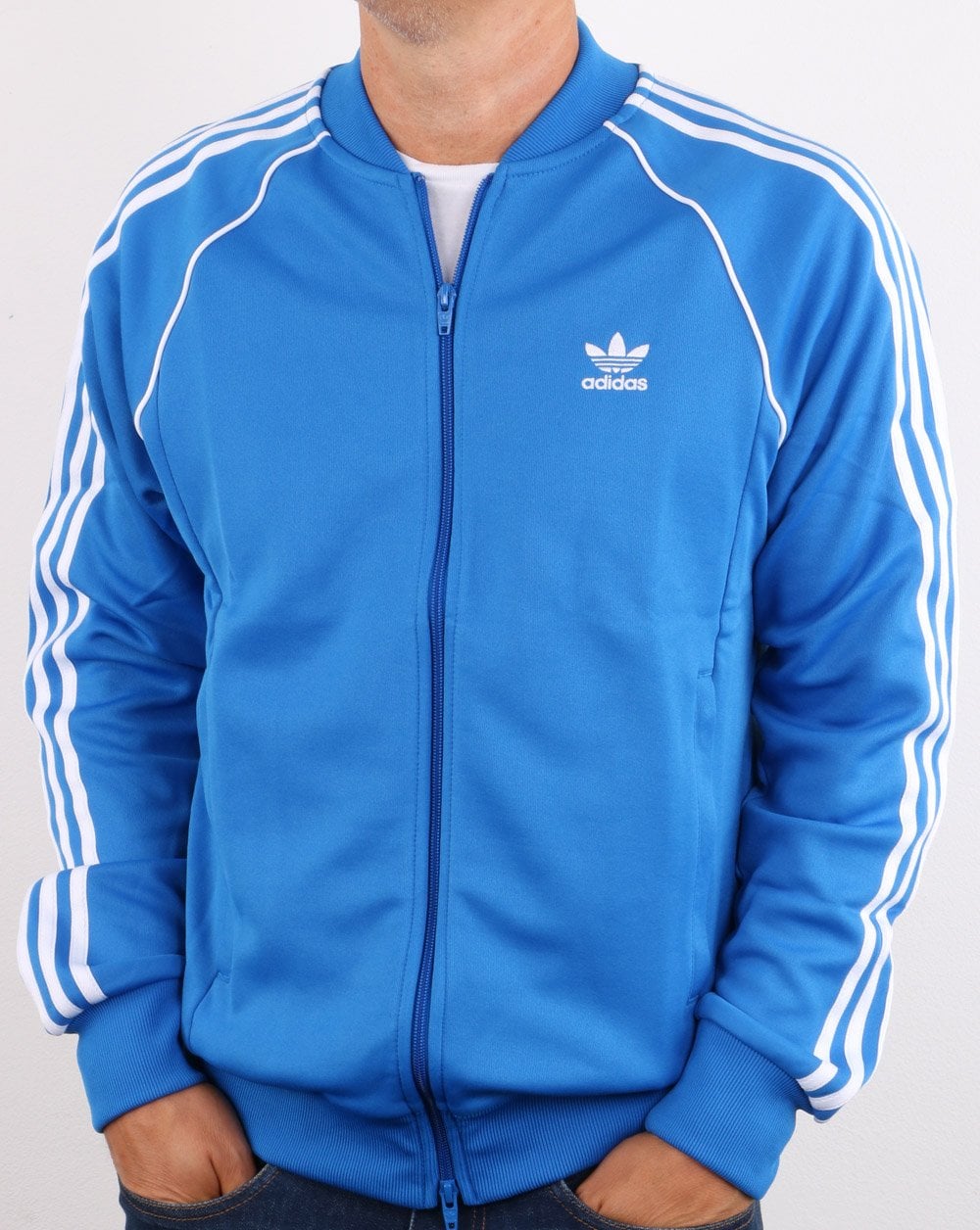 Adidas Originals Superstar Track Top Bluebird