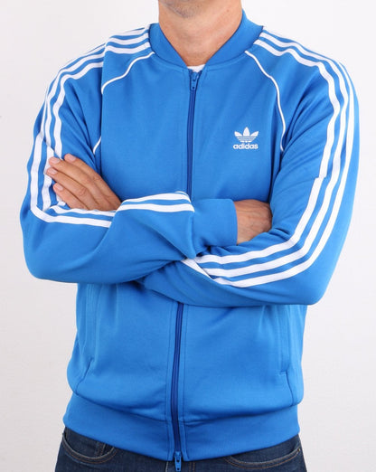 Adidas Originals Superstar Track Top Bluebird