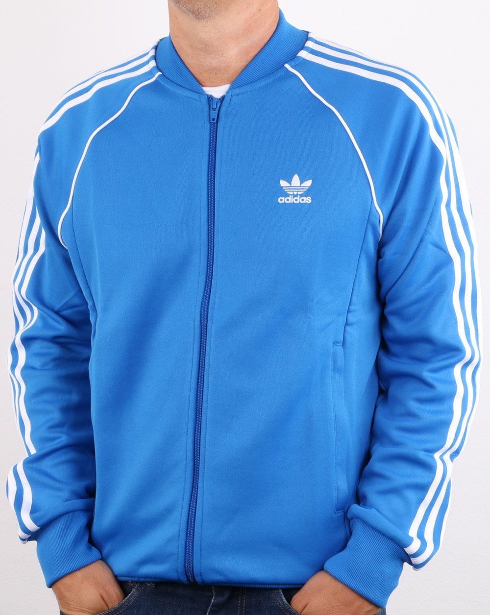 Adidas Originals Superstar Track Top Bluebird