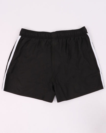 Adidas Originals 3 Stripe Swim Shorts Black