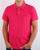 Gant Contrast Collar Polo Shirt Pink/Blue