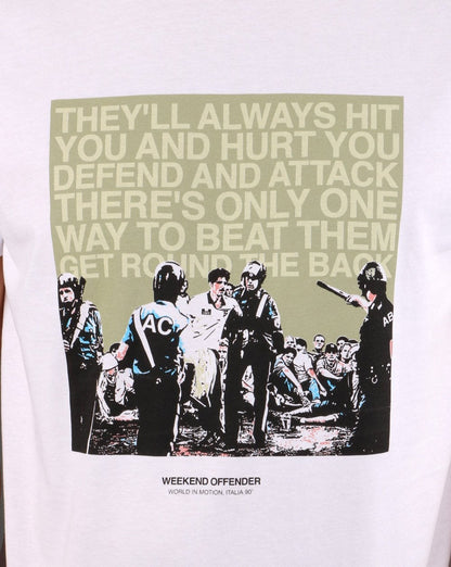 Weekend Offender Fans T-shirt White