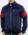 Fila Vintage 5 Stripe Track Top Navy/red