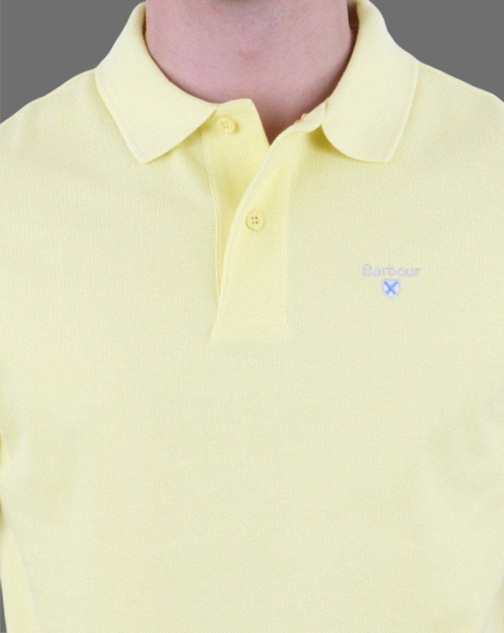 Barbour Sports Polo Yellow