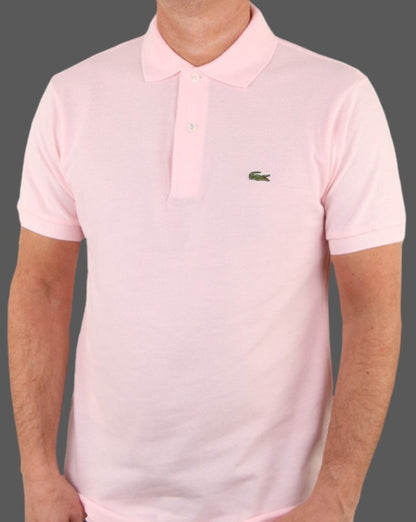 Lacoste Classic Polo Shirt Pink