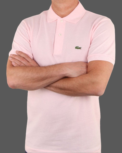 Lacoste Classic Polo Shirt Pink
