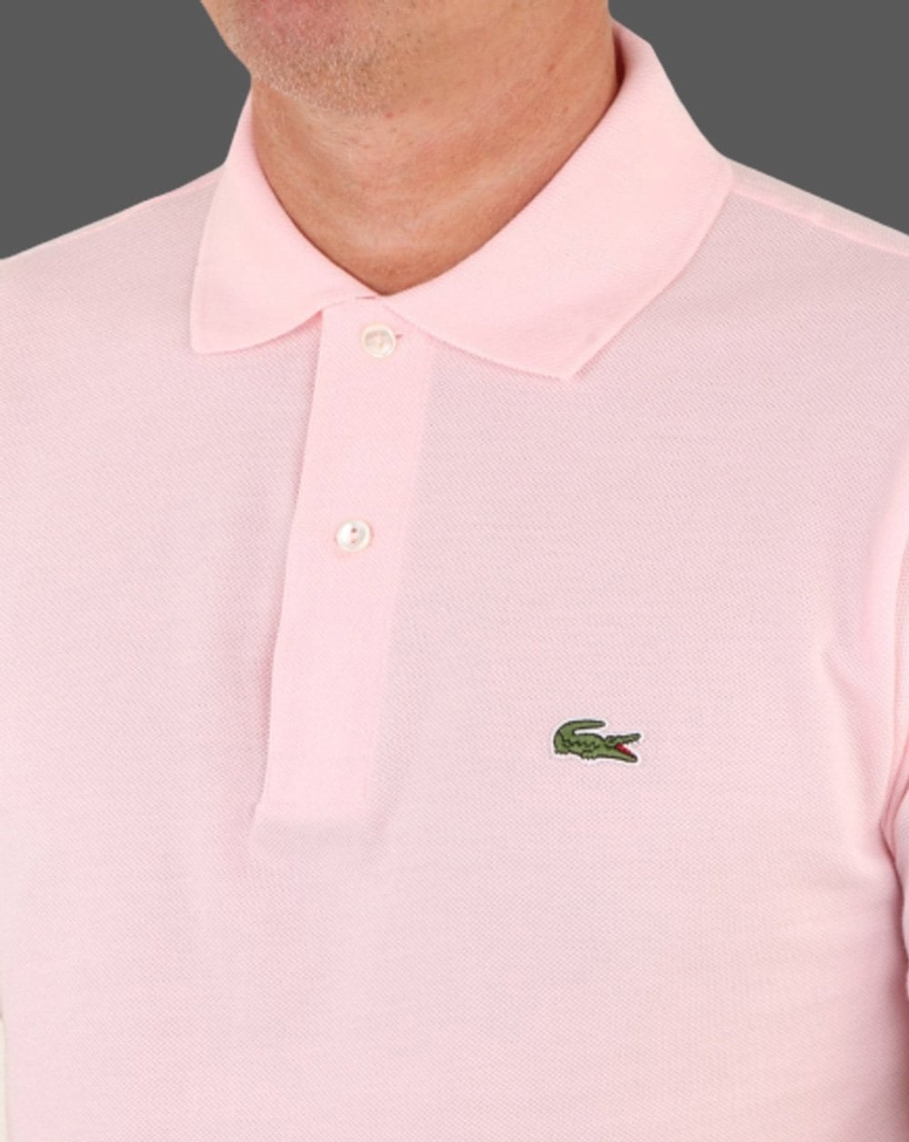 Lacoste Classic Polo Shirt Pink