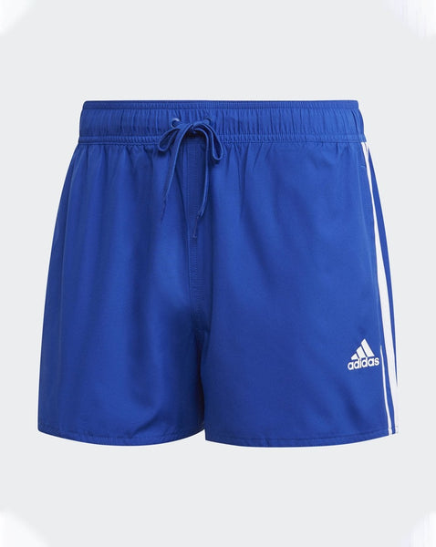 Adidas Originals 3 Stripes Swim Shorts Royal Blue