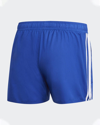 Adidas Originals 3 Stripes Swim Shorts Royal Blue