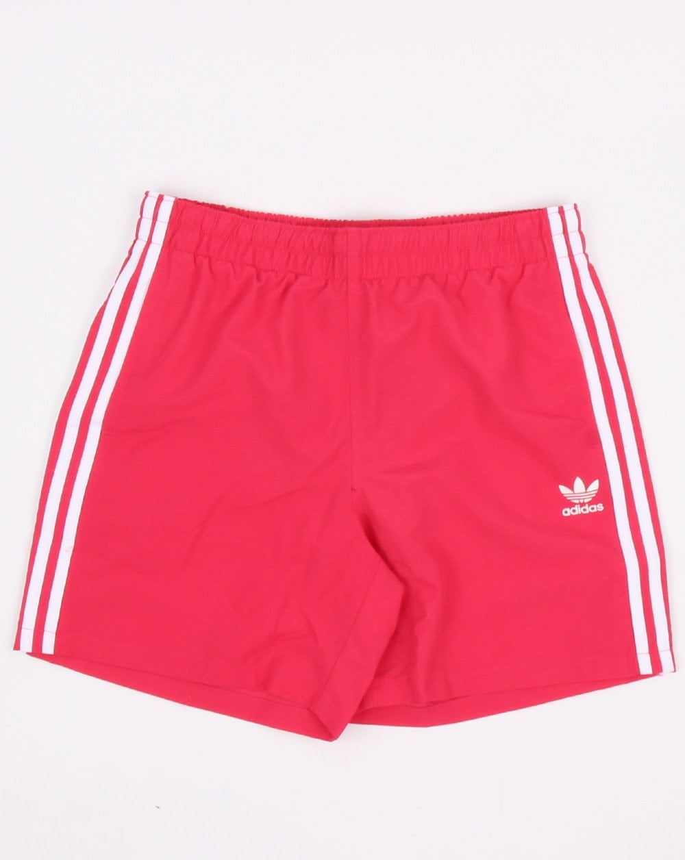 Adidas Originals 3 Stripe Retro Shorts Pink