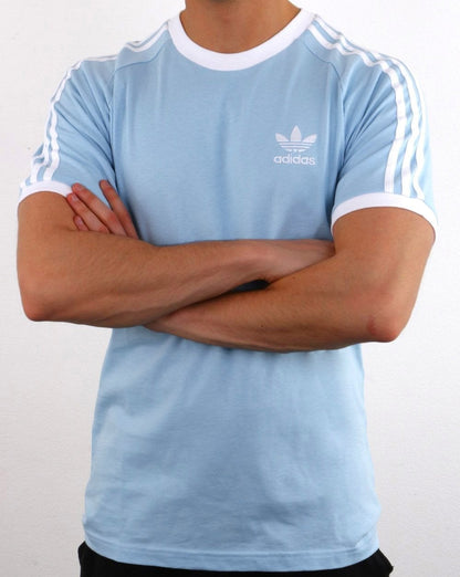 Adidas Originals 3 Stripes T Shirt Sky