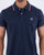 Pretty Green Tipped Polo Shirt Navy