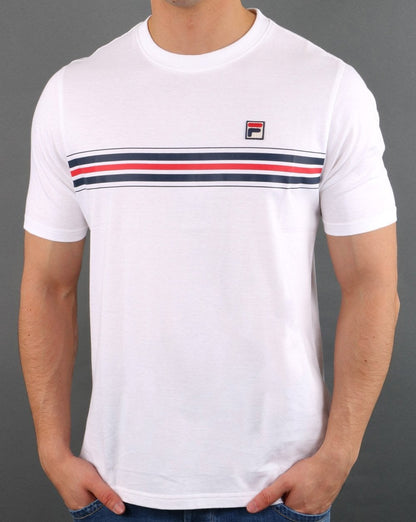 Fila Vintage Icon T Shirt White