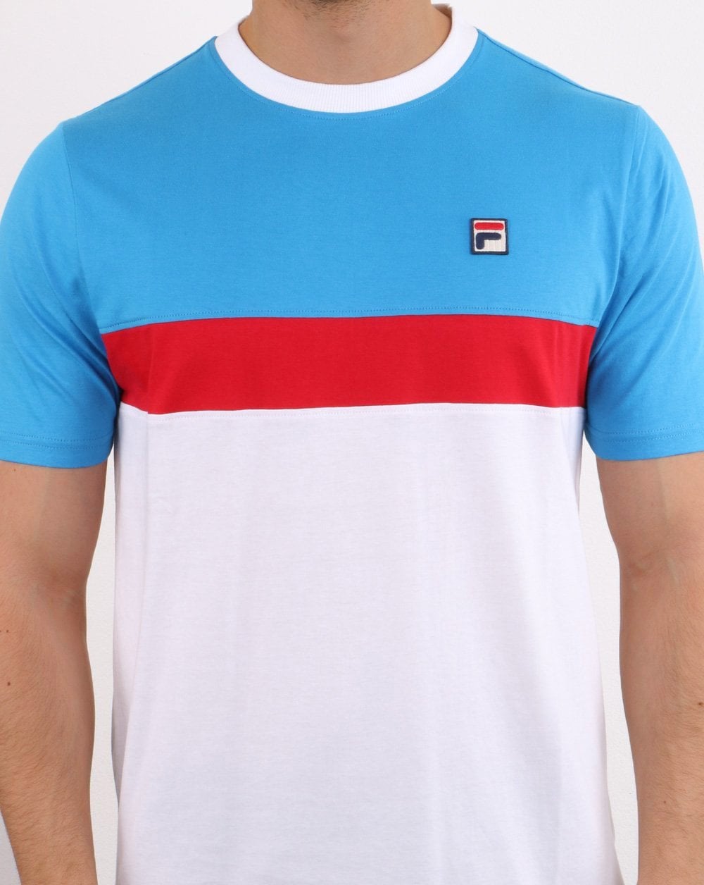 Fila Vintage Colours T-shirt White/Blue/Red