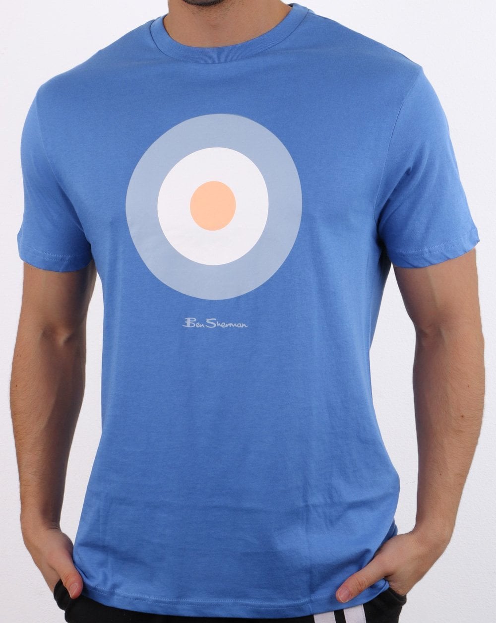Ben Sherman Target T-shirt Blue