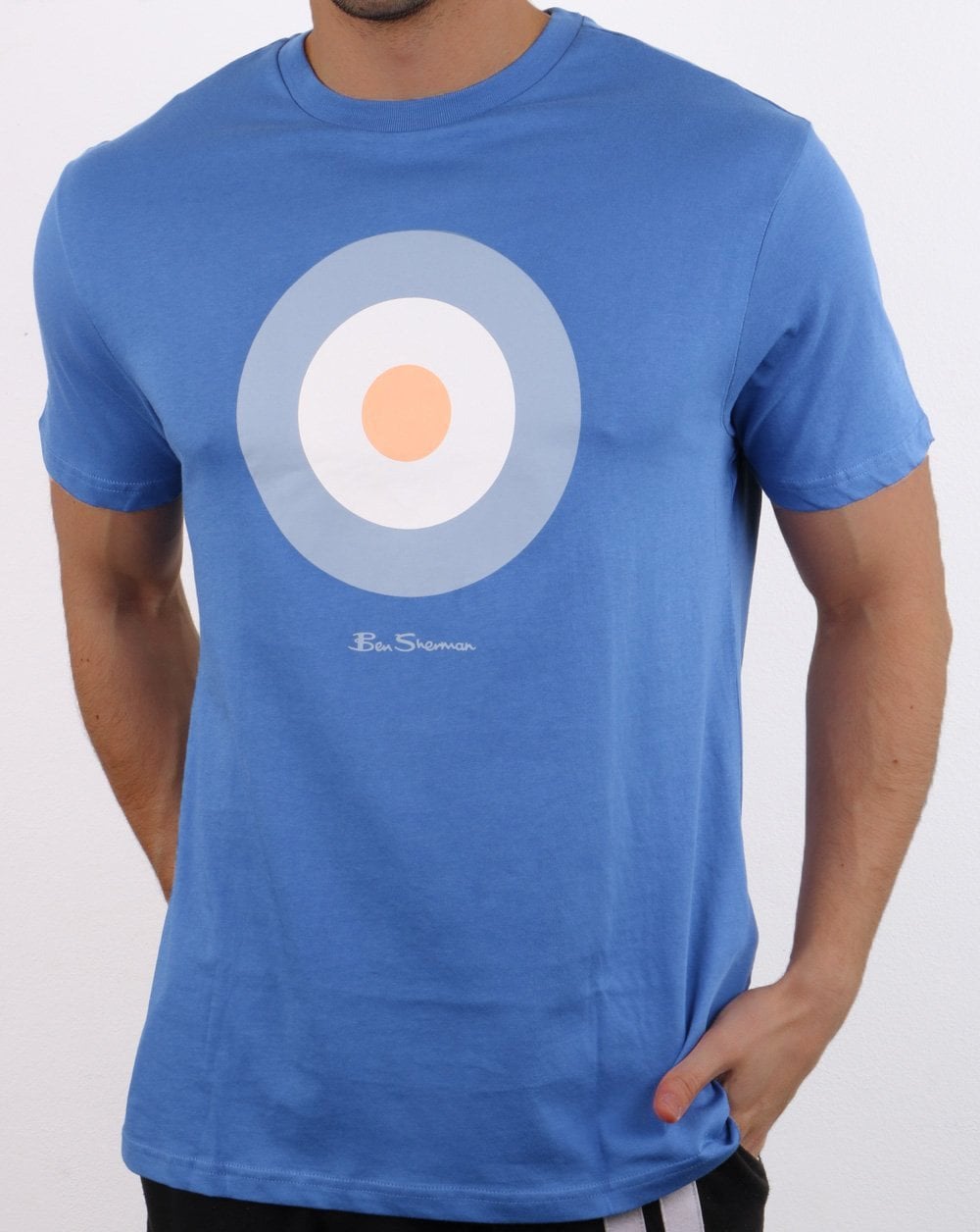Ben Sherman Target T-shirt Blue
