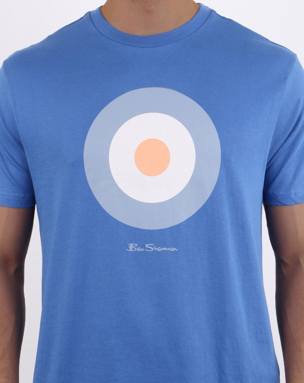 Ben Sherman Target T-shirt Blue