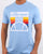 Ellesse Pirozzi T Shirt Light Blue
