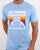 Ellesse Pirozzi T Shirt Light Blue