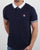 Fila Vintage Contrast Polo Shirt Navy/White