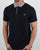 Weekend Offender Check Collared Polo Shirt Navy