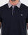 Weekend Offender Check Collared Polo Shirt Navy