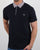 Weekend Offender Check Collared Polo Shirt Navy