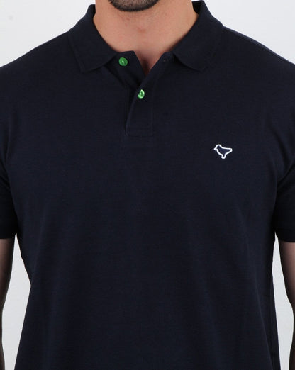 Weekend Offender Dove Polo Shirt Navy