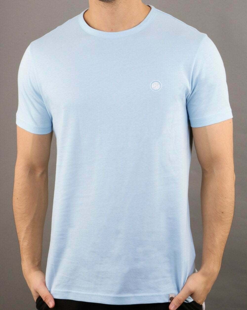 Pretty Green Mitchell T-Shirt Sky Blue