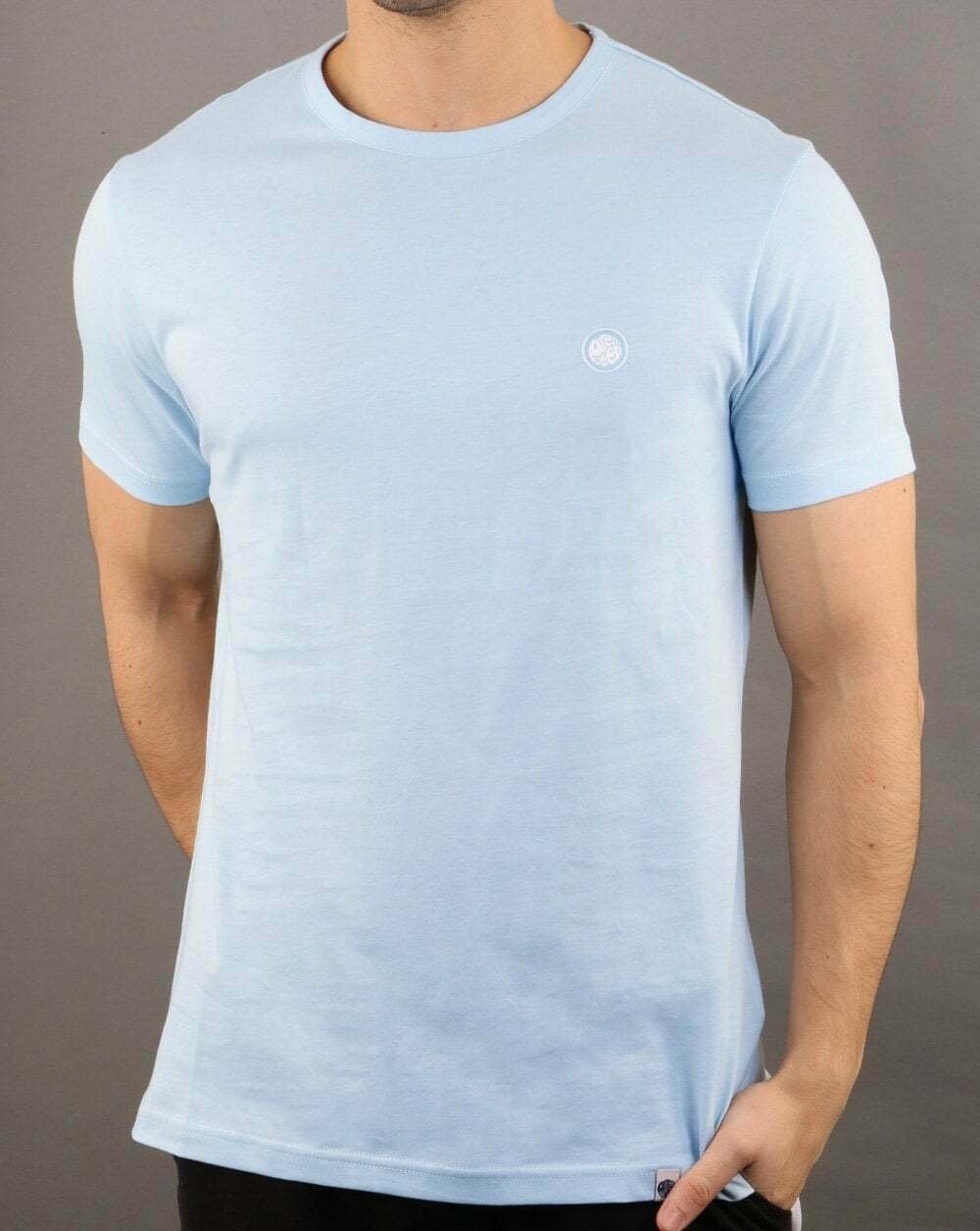 Pretty Green Mitchell T-Shirt Sky Blue